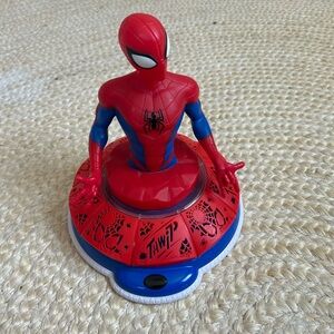 Spider-Man Color Changing Night light up rotating spidey red blue boy room